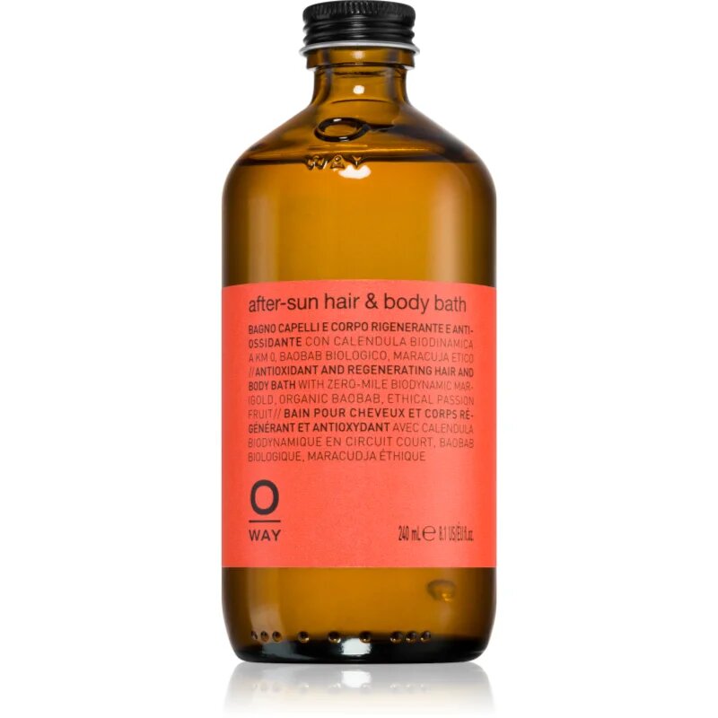 Oway SunWay Hair & Body Bath šampon po opalování na vlasy a tělo 240 ml