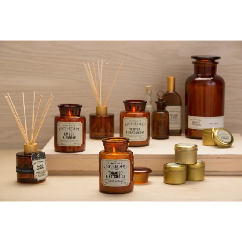 Paddywax Apothecary Tobacco & Patchouli vonná svíčka 226 g