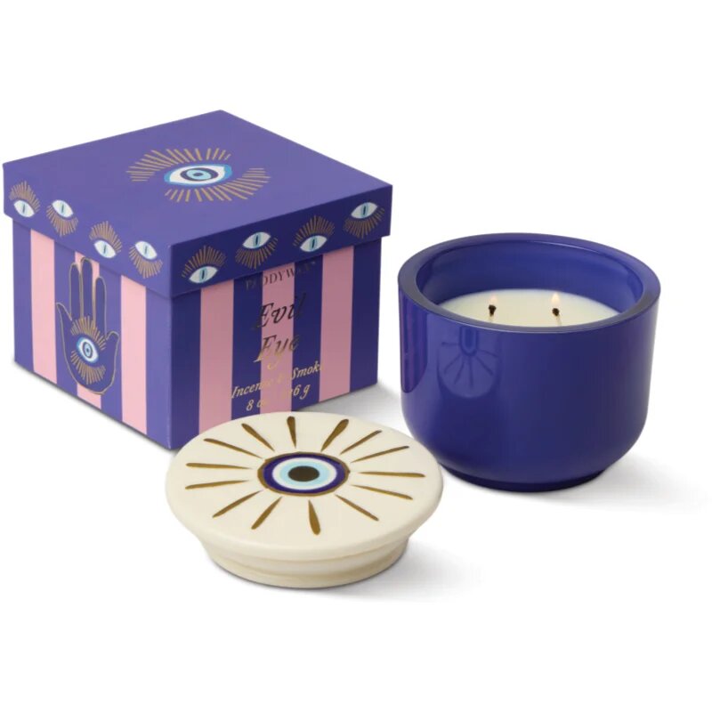 Paddywax Charmed Incense & Smoke vonná svíčka s víčkem 226 g
