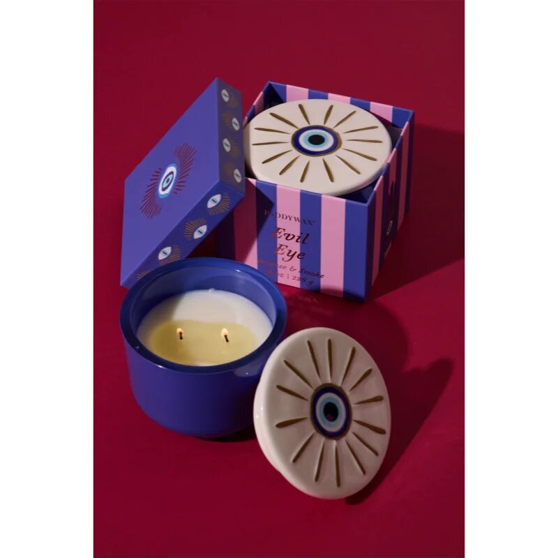 Paddywax Charmed Incense & Smoke vonná svíčka s víčkem 226 g