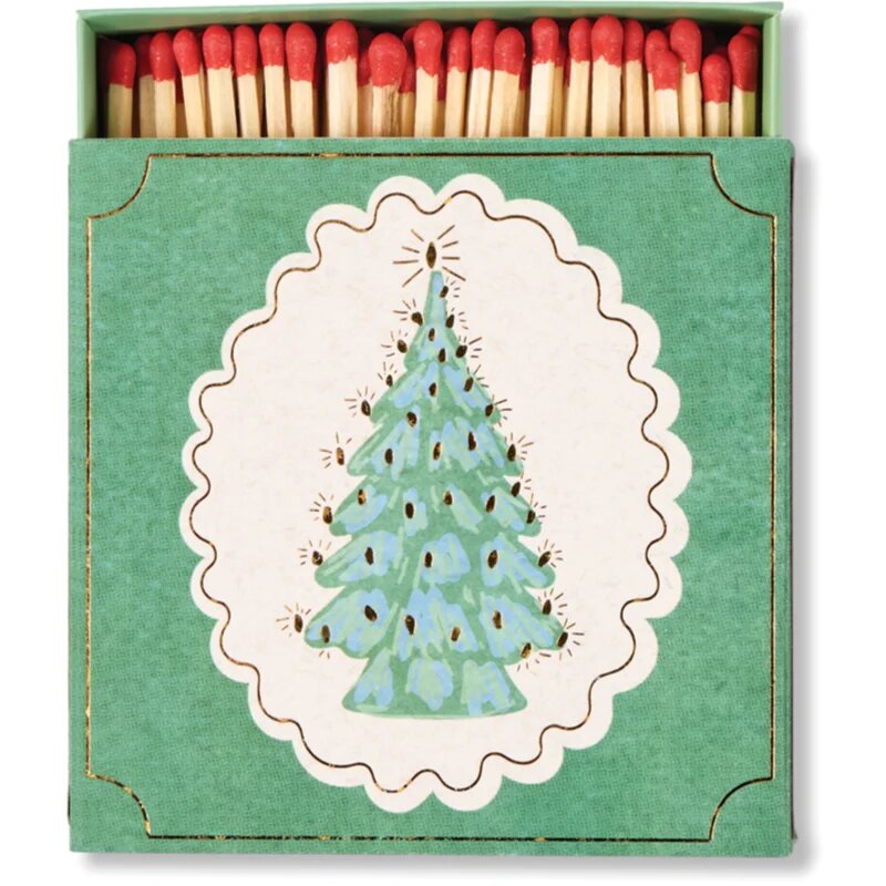 Paddywax Square Christmas Tree zápalky 125 ks