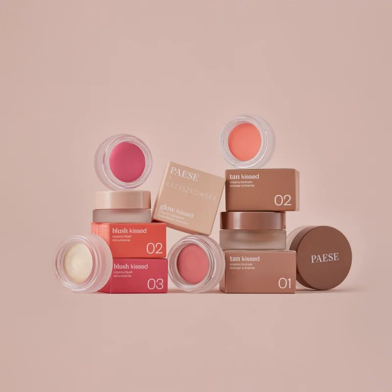 Paese Creamy Highlighter krémový rozjasňovač 01 Glow Kissed 4 g