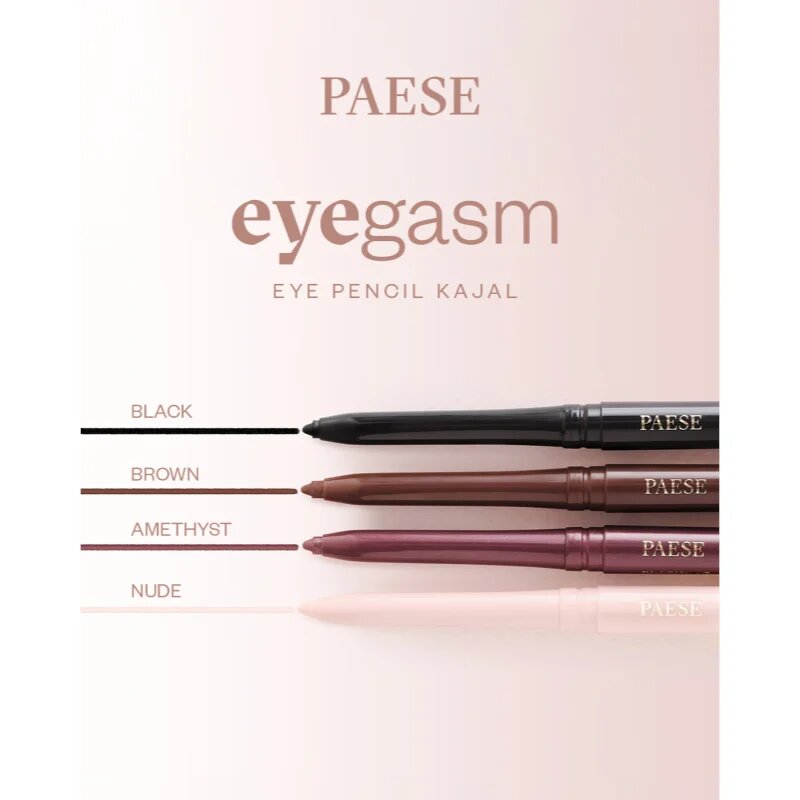 Paese Eyegasm Long Lasting Eye Pencil tužka na oči odstín black 0.35 g
