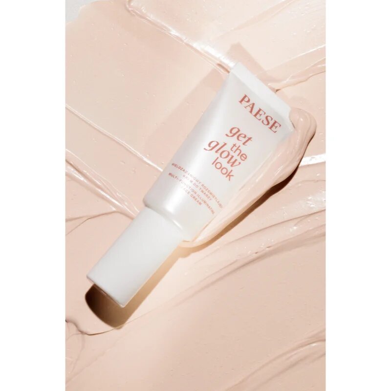 Paese Get The Glow Look Illuminating Face Cream multifunkční tónovací krém pro rozjasnění pleti 30 ml