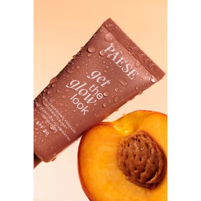 Paese Get The Glow Look Illuminating Foundation lehký make-up s rozjasňujícím účinkem SPF 20 odstín 1N Light Beige 30 ml