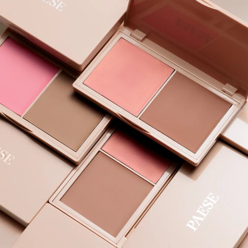 Paese Kiss My Cheeks Face Contouring Palette Cold konturovací paletka odstín 02 Cold 15 g