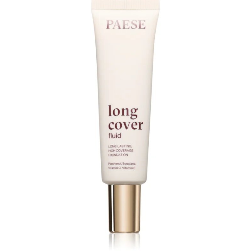 Paese Long Cover Fluid Tube Foundation vysoce krycí make-up odstín 00 nude 30 ml