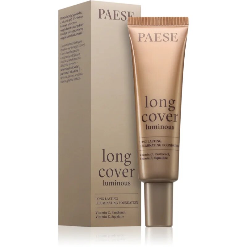 Paese Long Cover Luminous Foundation rozjasňující make-up odstín 00 nude 30 ml