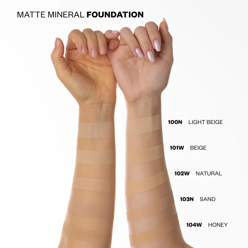 Paese Mineral Line Matte minerální pudrový make-up matný odstín 104W honey 7 g