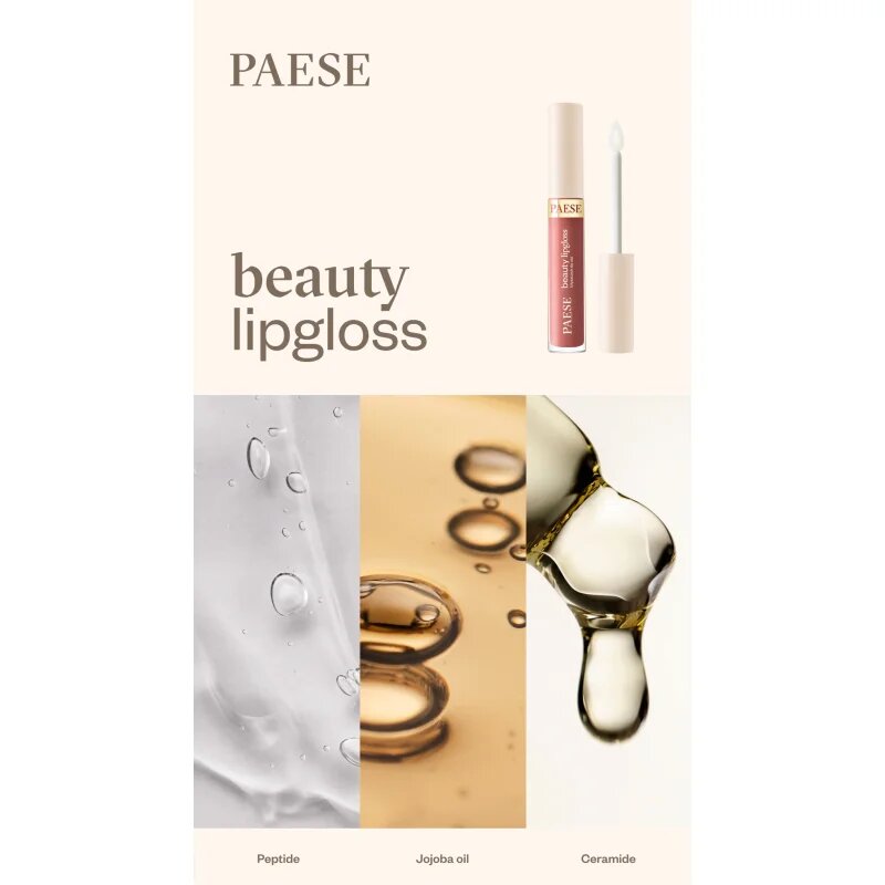 Paese Tasty Lips Beauty Lipgloss lesk na rty odstín 11 icing glow 4.5 ml