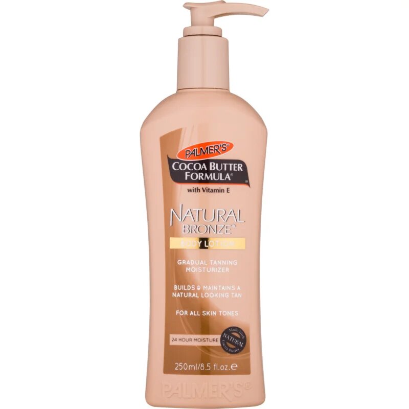 Palmer’s Cocoa Butter Formula Natural Bronze samoopalovací tělový krém pro postupné opálení 250 ml
