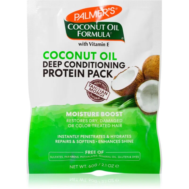 Palmer’s Coconut Oil Formula Hair hloubkově regenerační kondicionér pro suché a poškozené vlasy 60 g