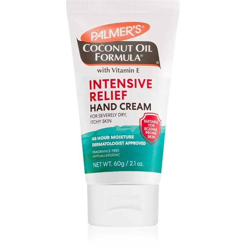 Palmer’s Coconut Oil Formula Intensive Relief hydratační krém na ruce pro suchou a ekzematickou pokožku 60 g
