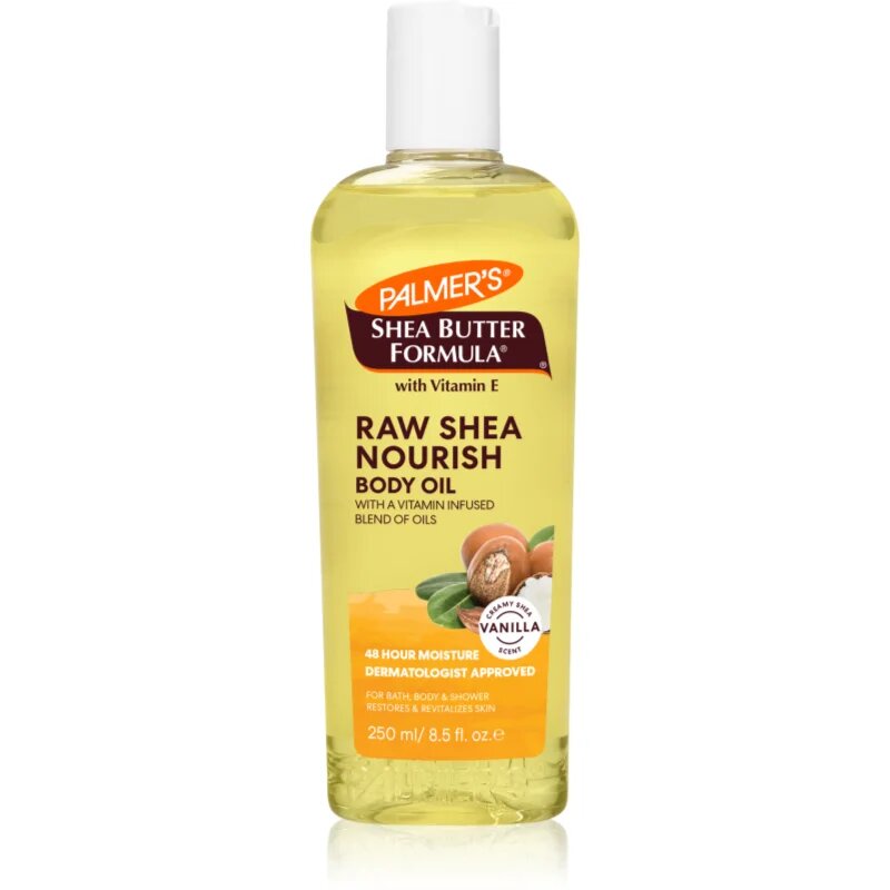 Palmer’s Shea Butter Formula pečující tělový olej pro suchou a citlivou pokožku 250 ml