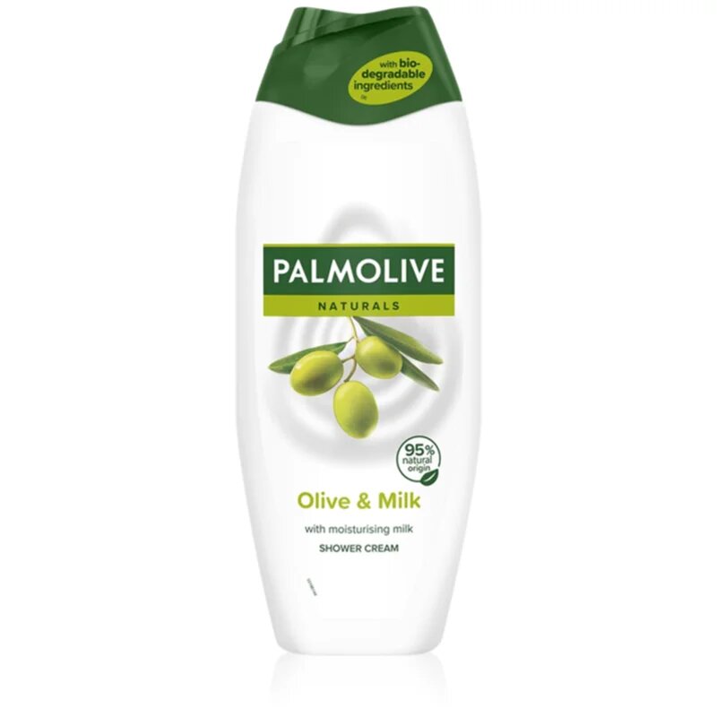 Palmolive Naturals Olive sprchový a koupelový krémový gel s výtažkem z oliv 500 ml
