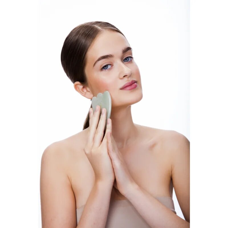 PALSAR7 Massage Roller and Guasha Jade masážní váleček na obličej a masážní pomůcka