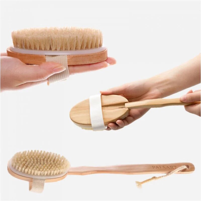 PALSAR7 Wooden Back Scrubber kartáč na záda 1 ks