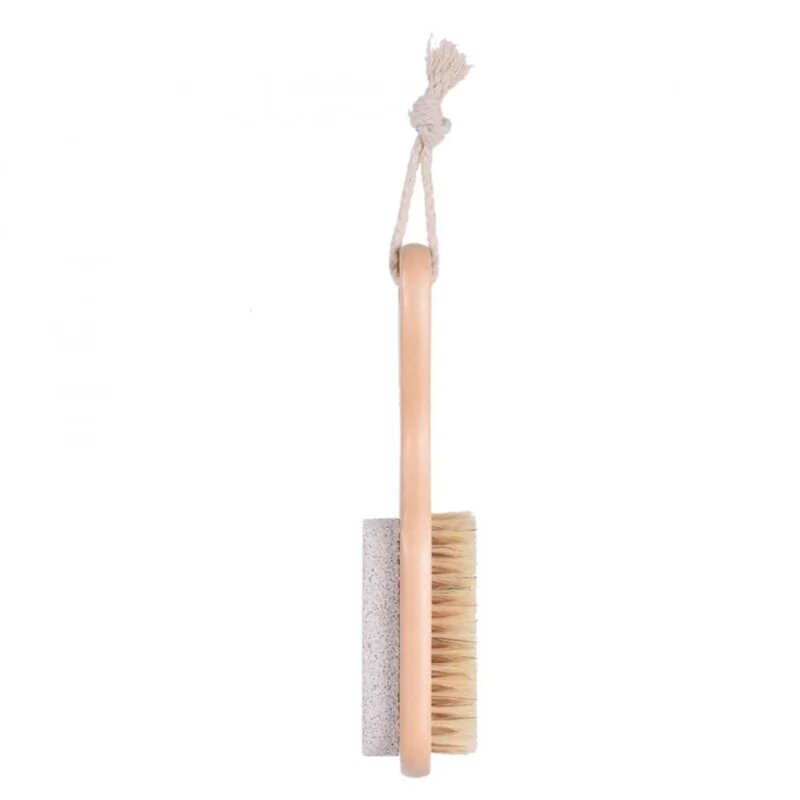 PALSAR7 Wooden Heel File with Brush pemza na paty 1 ks