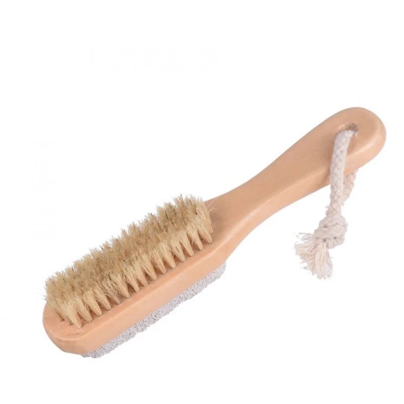 PALSAR7 Wooden Heel File with Brush pemza na paty 1 ks