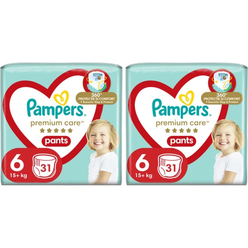 Pampers Premium Care Pants Size 6 sada pro miminka a děti