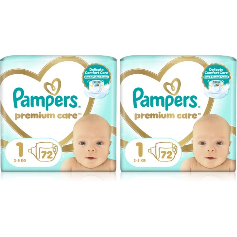 Pampers Premium Care Size 1 sada pro děti od narození