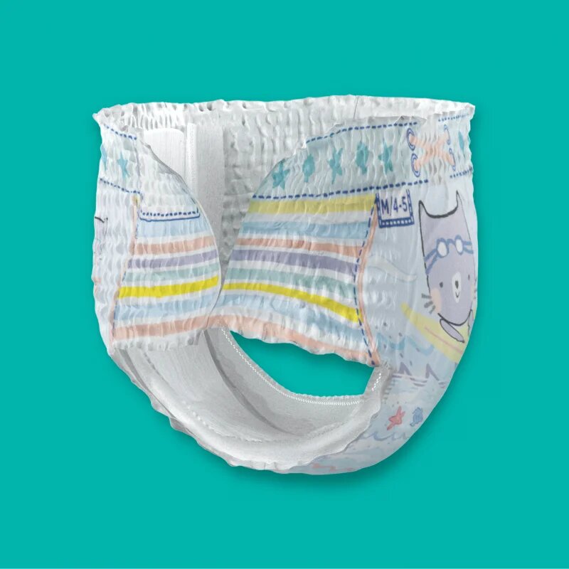 Pampers Splashers 3-4 jednorázové plenkové plavky 6-11 kg 12 ks