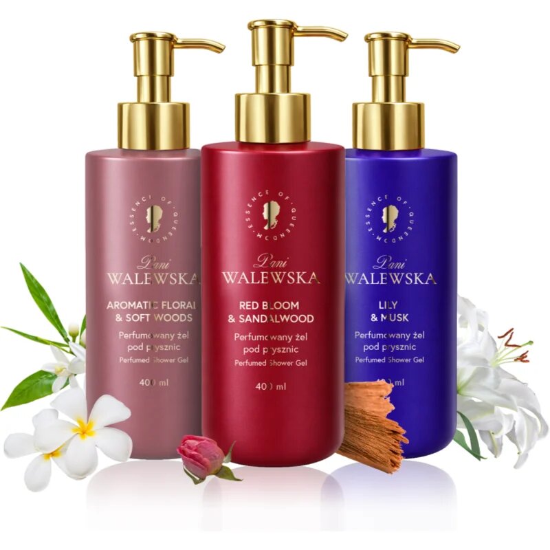 Pani Walewska Aromatic Floral & Soft Woods Perfumed Shower Gel sprchový gel 400 ml