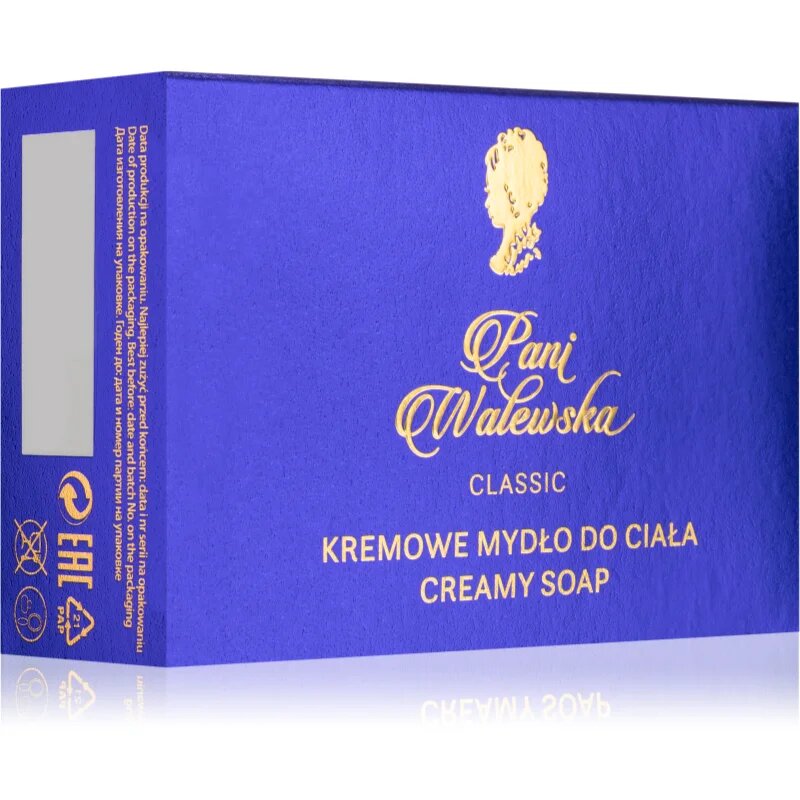 Pani Walewska Classic čisticí tuhé mýdlo pro ženy 100 g