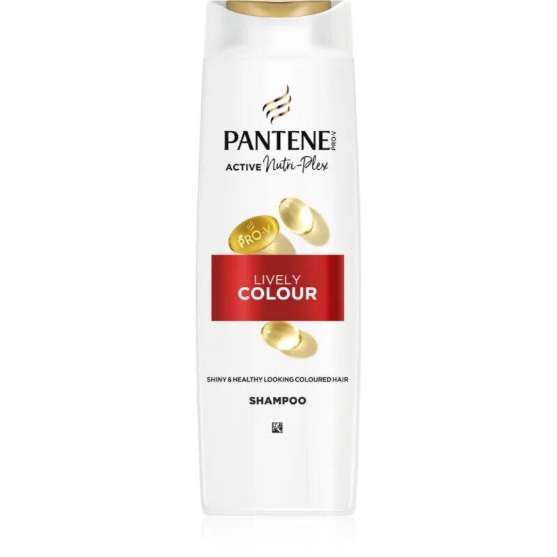 Pantene Pro-V Active Nutri Plex Lively Colour šampon pro barvené chemicky ošetřené a zesvětlené vlasy 400 ml