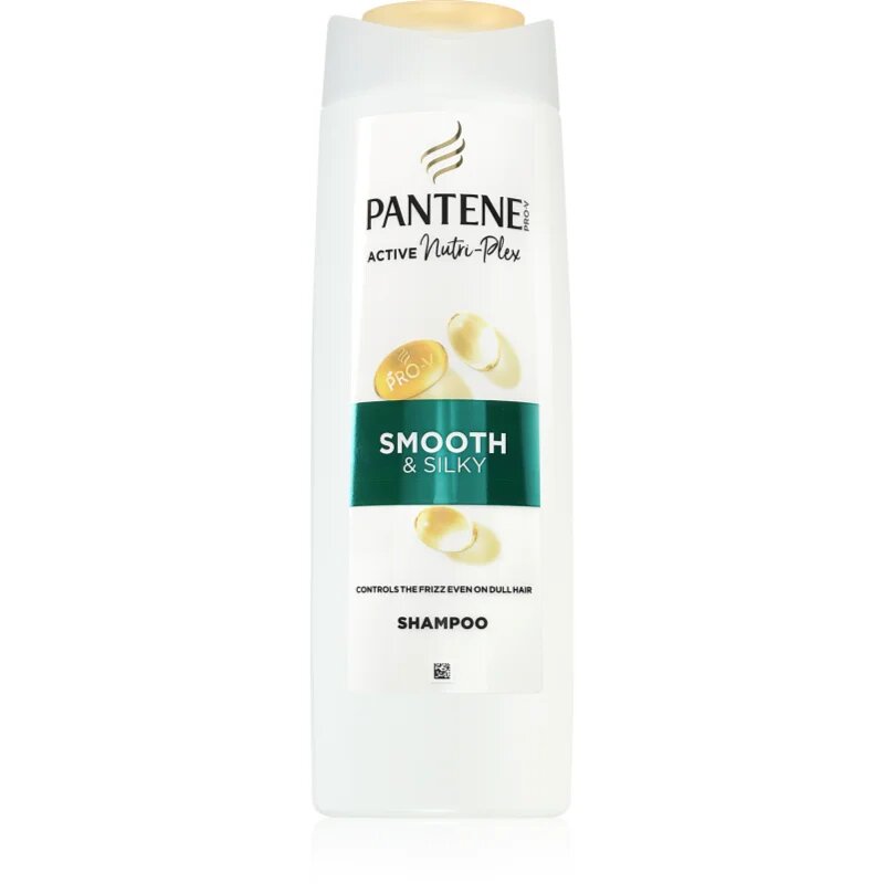 Pantene Pro-V Active Nutri Plex Smooth & Silky hydratační šampon pro lesk a hebkost vlasů 400 ml