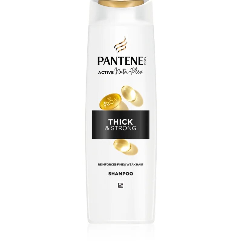 Pantene Pro-V Active Nutri Plex Thick&Strong šampon pro slabé a poškozené vlasy 400 ml