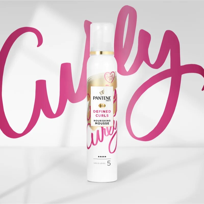 Pantene Pro-V Defined Curls pěna na vlasy pro vlnité a kudrnaté vlasy 200 ml
