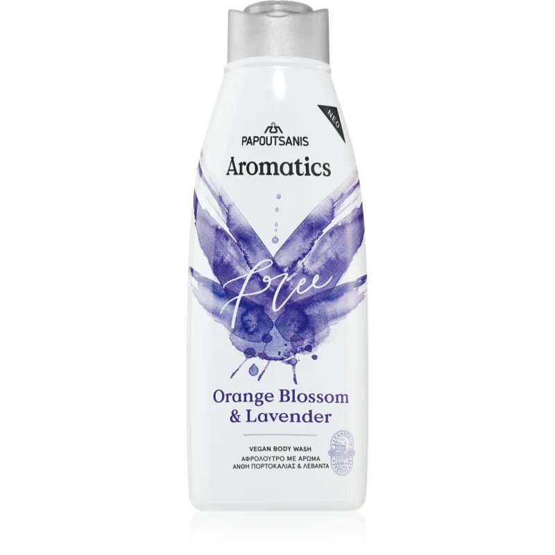 PAPOUTSANIS Aromatics Free sprchový gel na tělo 600 ml