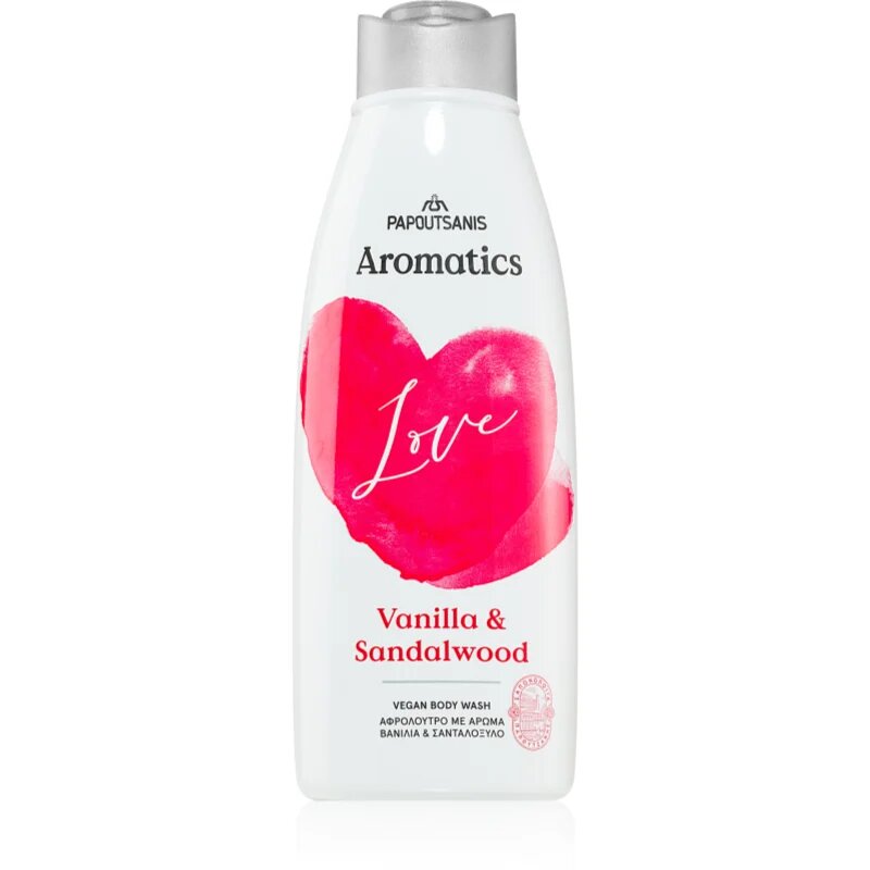 PAPOUTSANIS Aromatics Love osvěžující sprchový gel 600 ml