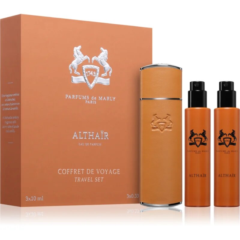 Parfums De Marly Althaïr Travel Set cestovní sada s pouzdrem pro muže