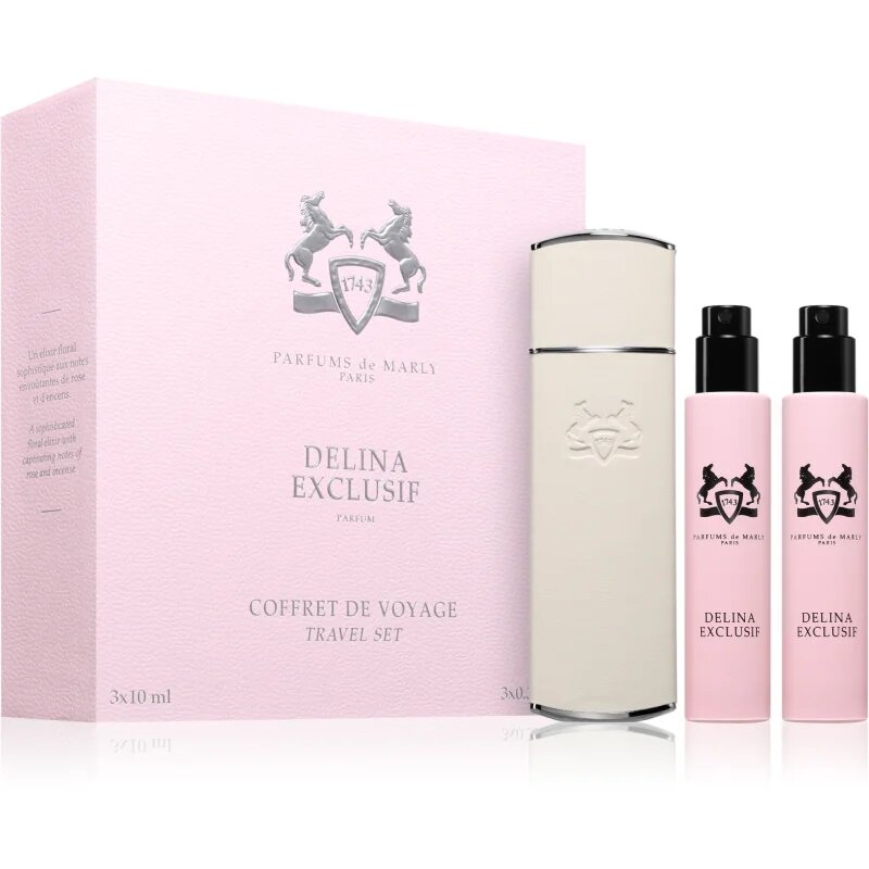 Parfums De Marly Delina Exclusif Travel Set cestovní sada s pouzdrem pro ženy