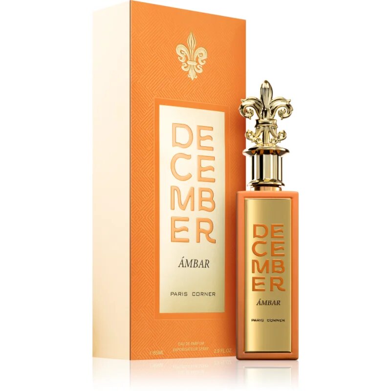 Paris Corner December Ambar parfémovaná voda unisex 85 ml