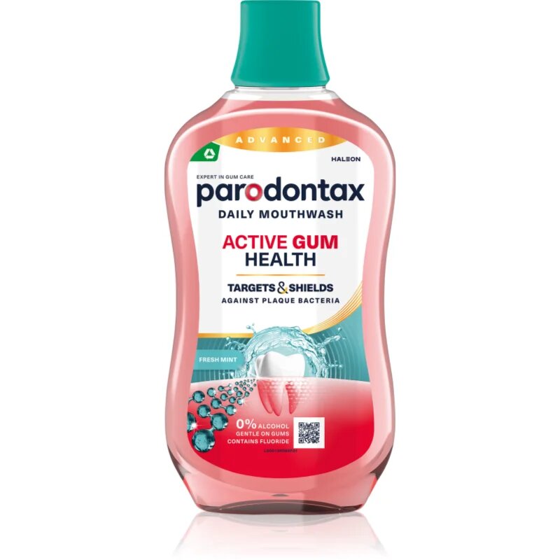 Parodontax Daily Gum Care Fresh Mint ústní voda pro kompletní ochranu zubů Fresh Mint 500 ml