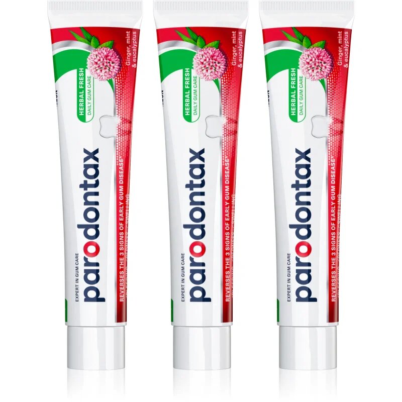 Parodontax Herbal Fresh zubní pasta proti krvácení dásní 3x75 ml