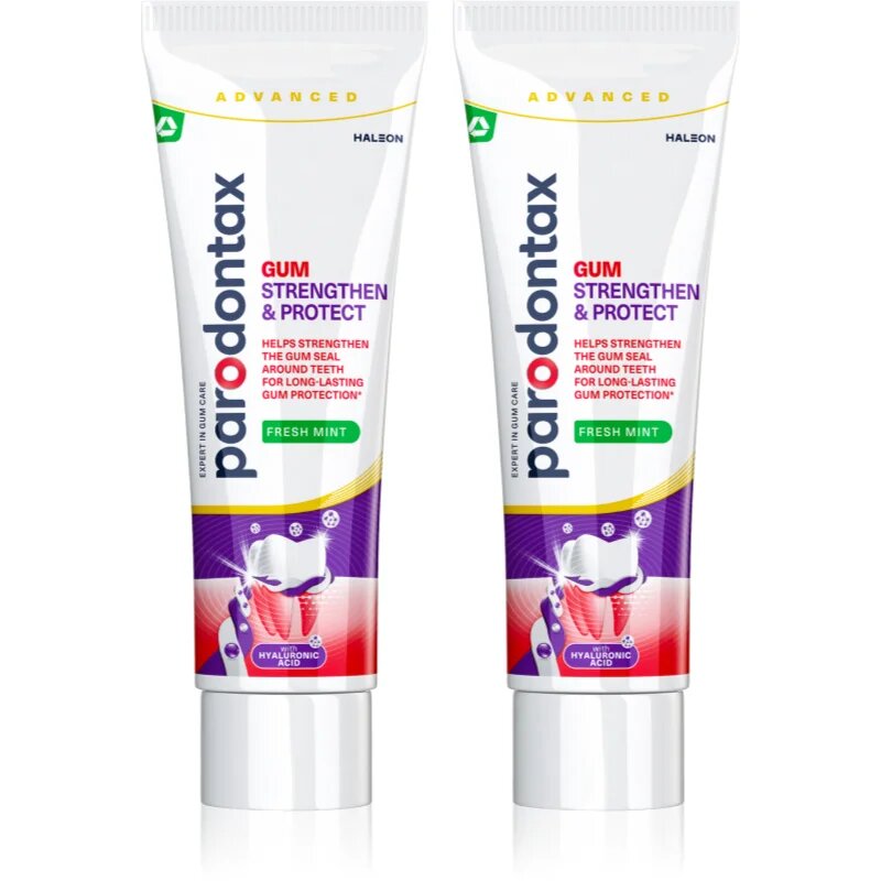 Parodontax Strengthen and Protect Fresh Mint zubní pasta 2x75 ml
