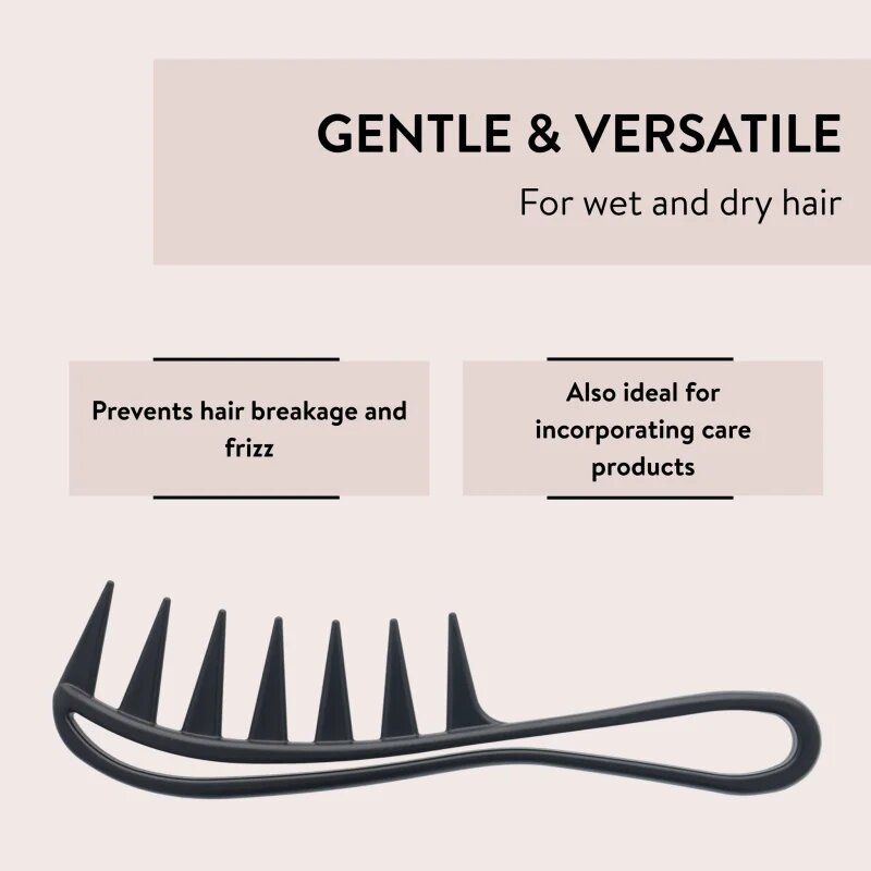 Parsa Beauty Curly Hair Comb hřeben pro vlnité vlasy 1 ks