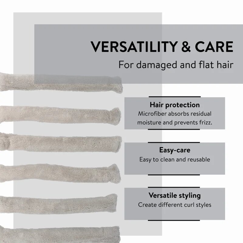 Parsa Beauty ID Microfibre Bendy Rollers set na natáčení vlasů 6 ks