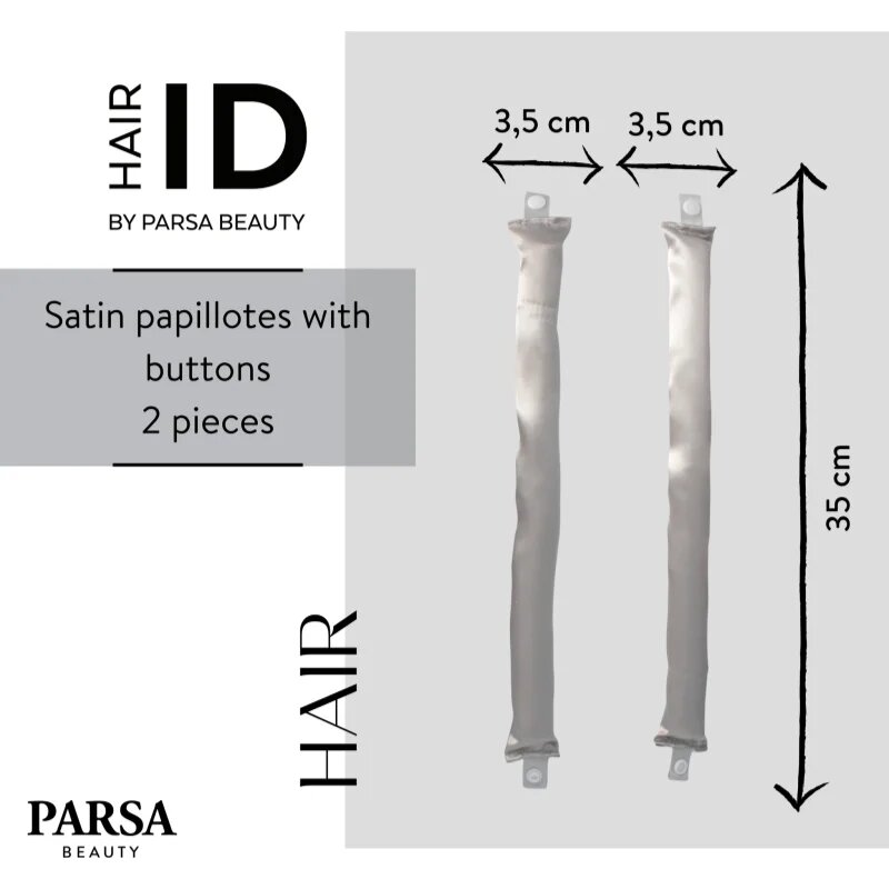Parsa Beauty ID Satin Bendy Rollers set na natáčení vlasů 2 ks