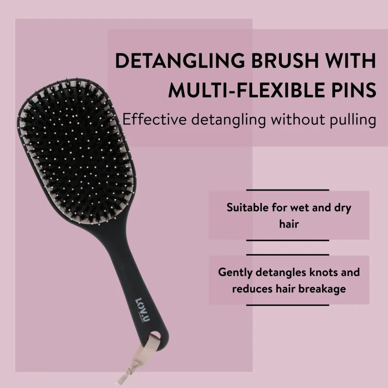 Parsa Beauty LOV.U Paddle plochý kartáč 1 ks