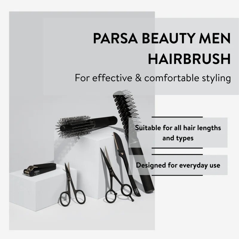 Parsa Beauty Men Styling Brush kartáč na vlasy pro muže 1 ks