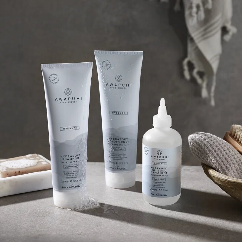 Paul Mitchell Awapuhi Wild Ginger HydraSoft Glossing Treatment intenzivní vlasová kúra pro zdravý lesk 236 ml