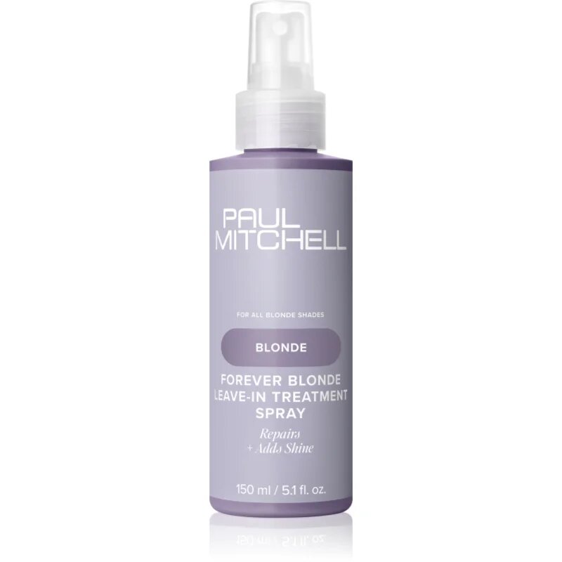 Paul Mitchell Blonde Forever Blonde Leave-In Treatment Spray bezoplachový sprej pro odbarvené barvené a chemicky ošetřené vlasy 150 ml