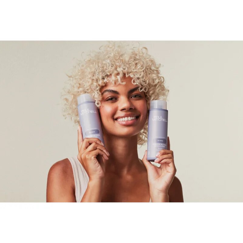Paul Mitchell Blonde Forever Blonde Shampoo šampon pro zesvětlené melírované studené blond vlasy 300 ml