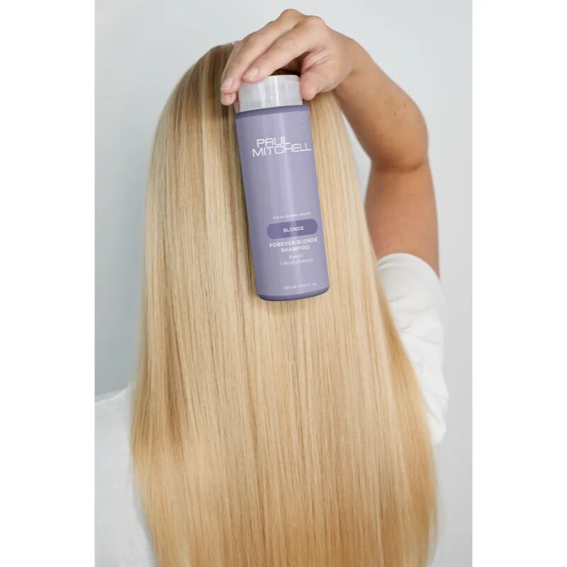 Paul Mitchell Blonde Forever Blonde Shampoo šampon pro zesvětlené melírované studené blond vlasy 300 ml