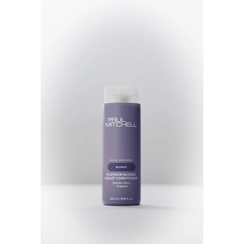 Paul Mitchell Blonde Platinum Blonde Violet Conditioner fialový kondicionér pro blond a šedivé vlasy 300 ml